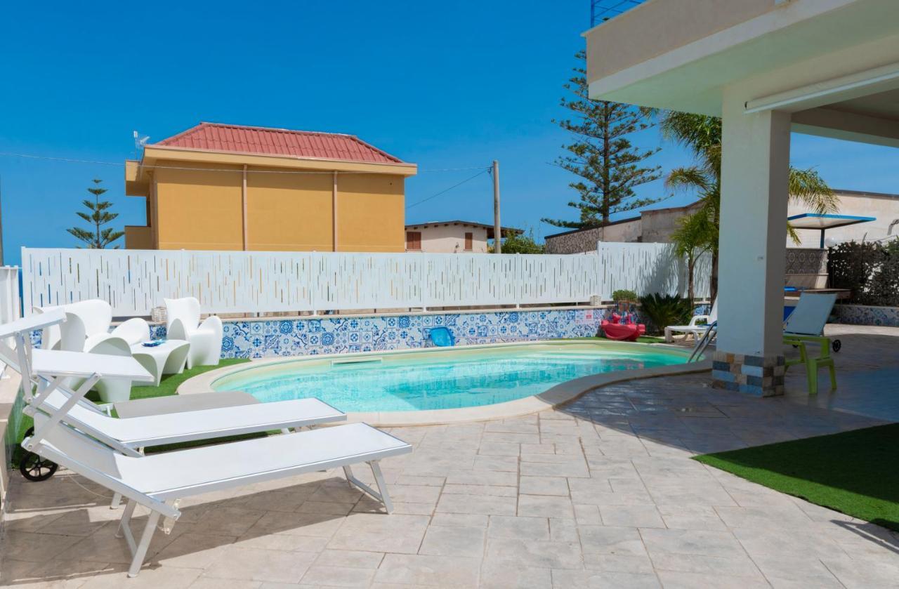 Villa Con Piscina Alcamo Marina Exteriér fotografie